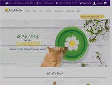 Tablet Screenshot of moonlightdogcafe.com